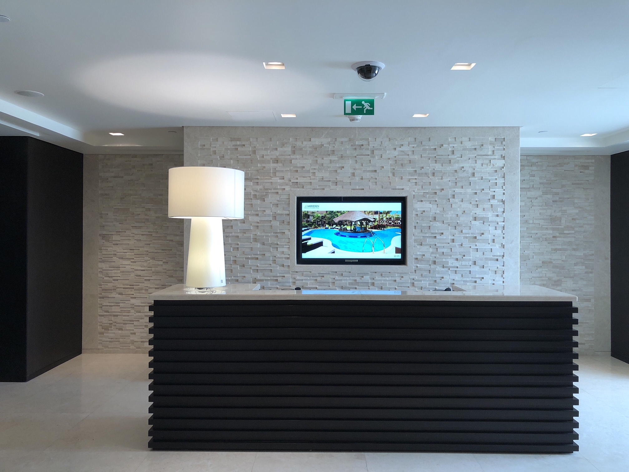 Floor Level Front Desk at The Le Meridien DXB Le Royal Club