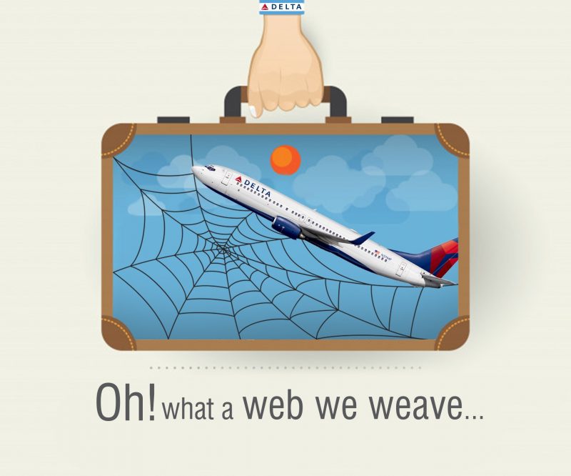TouringTony Delta Web of Airlines