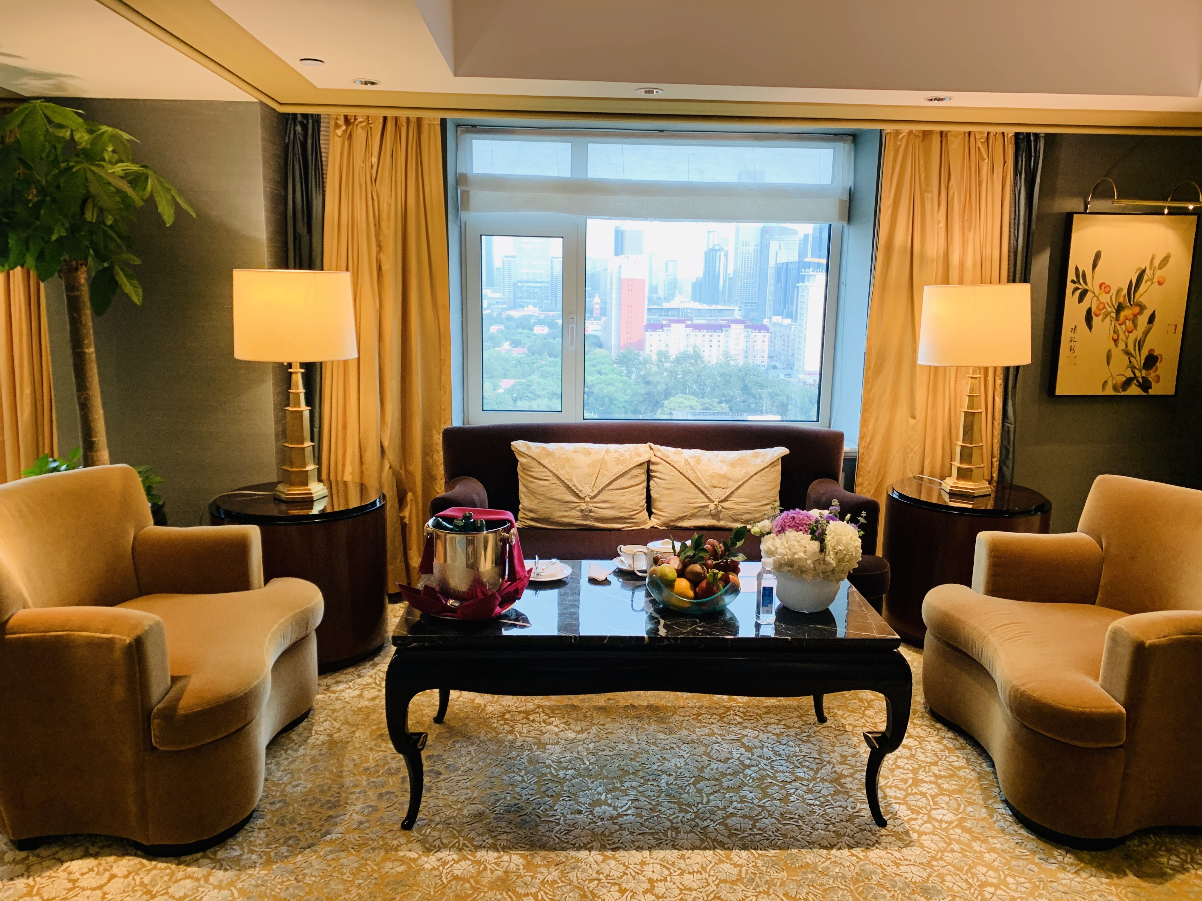 St. Regis Beijing China Suite Living Room - TouringTony