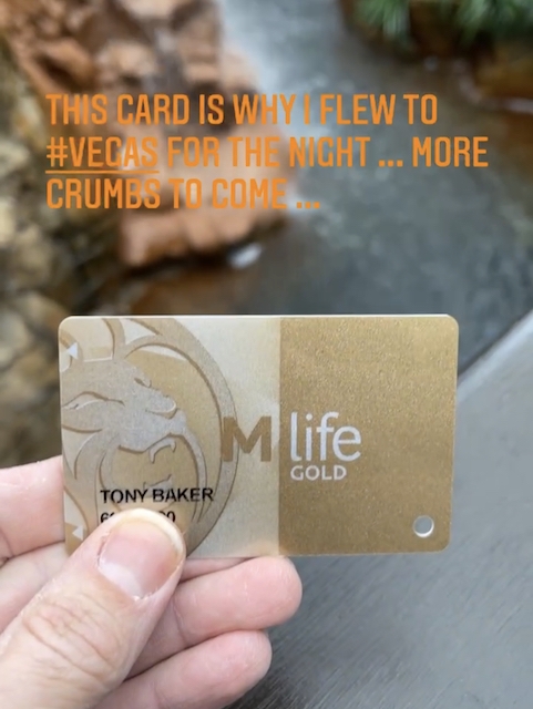MGM Gold Card From Status Match